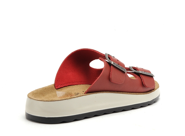 Flyflot mules et sabots plats femme frein rouge