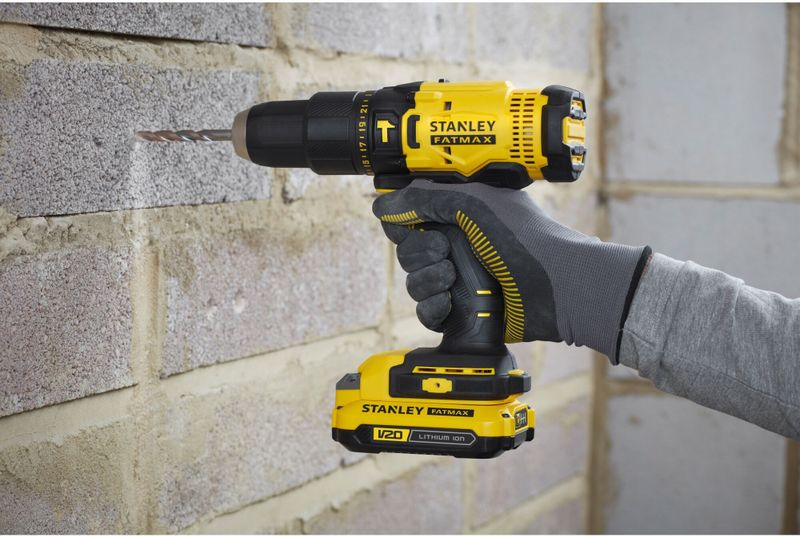 Stanley - Fatmax Combiset - Accuboormachine en Slagschroevendraaier - 18V - 2 Accu's