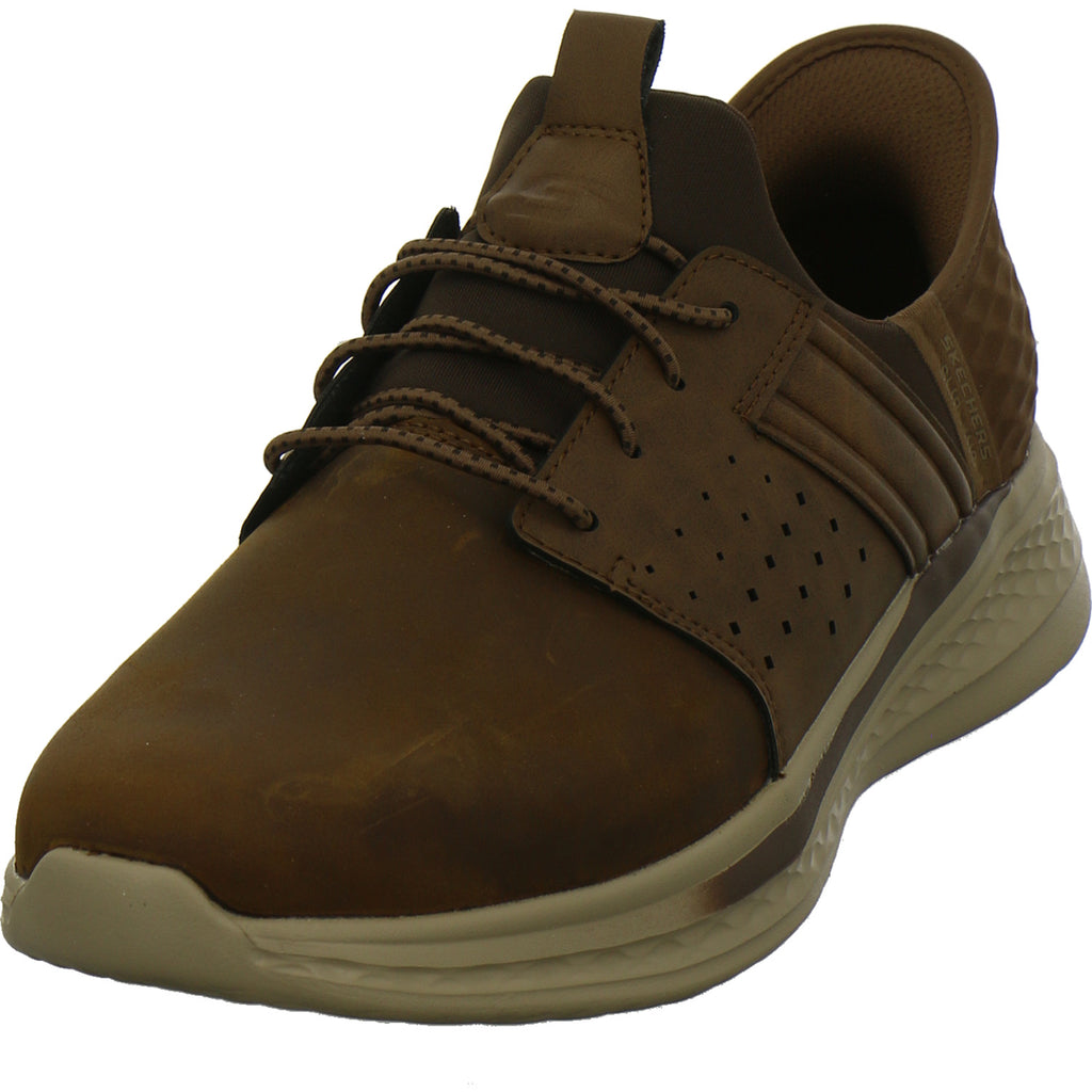 Skechers Sneaker Herren Slip Ins Mittelbraun