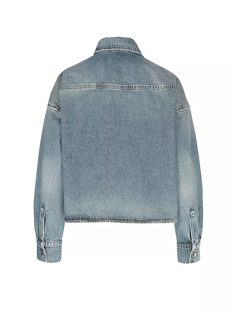 CLOSED Jeansbluse  blau
