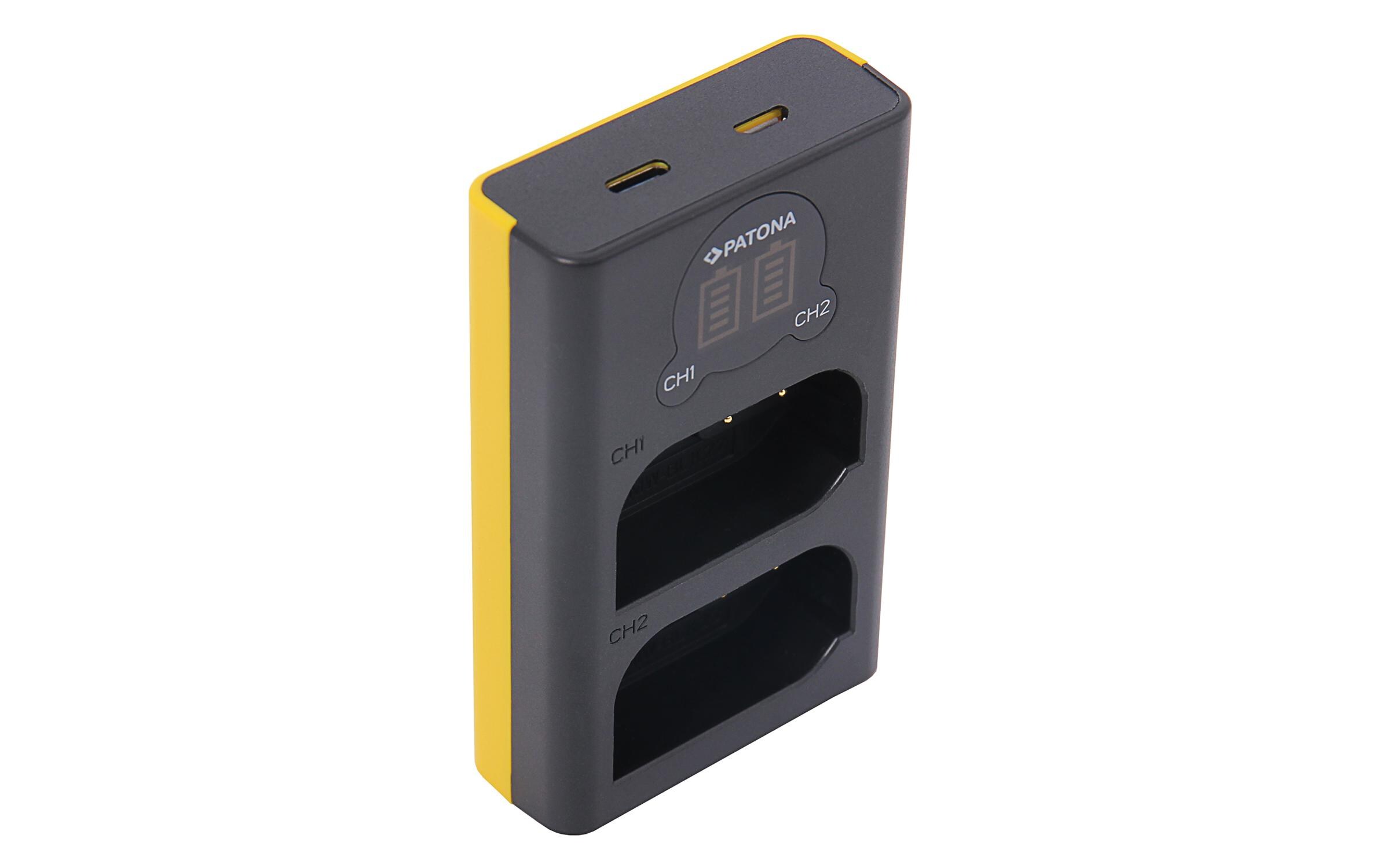 Ladegerät Dual USB – Panasonic DMW-BLK22USB-Dual-Ladegerät für die Panasonic Akkus DMW-BLK22