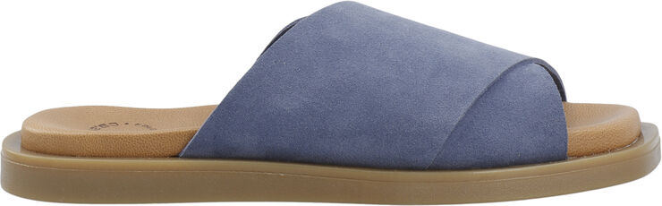 Cashott CASHEIDI Slide Suede Blue shadow
