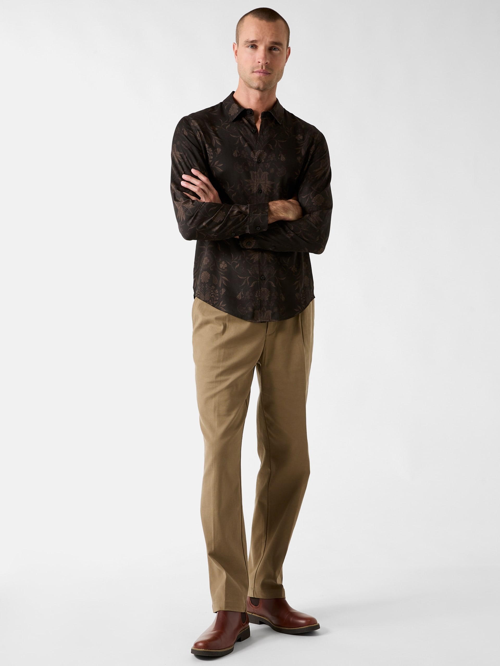Camisa Wayco Heritage Scroll