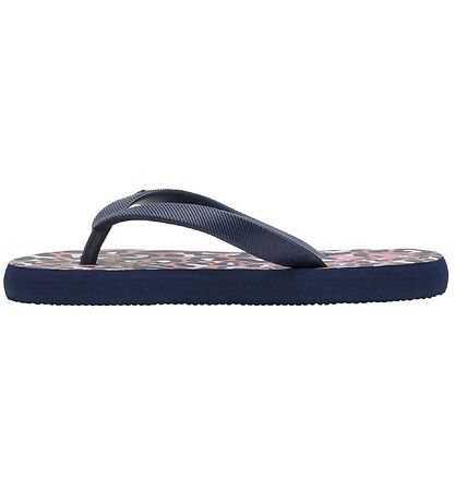 Hummel Klipklapper - Flip Flop Jr. - Blåck Iris/Leopard