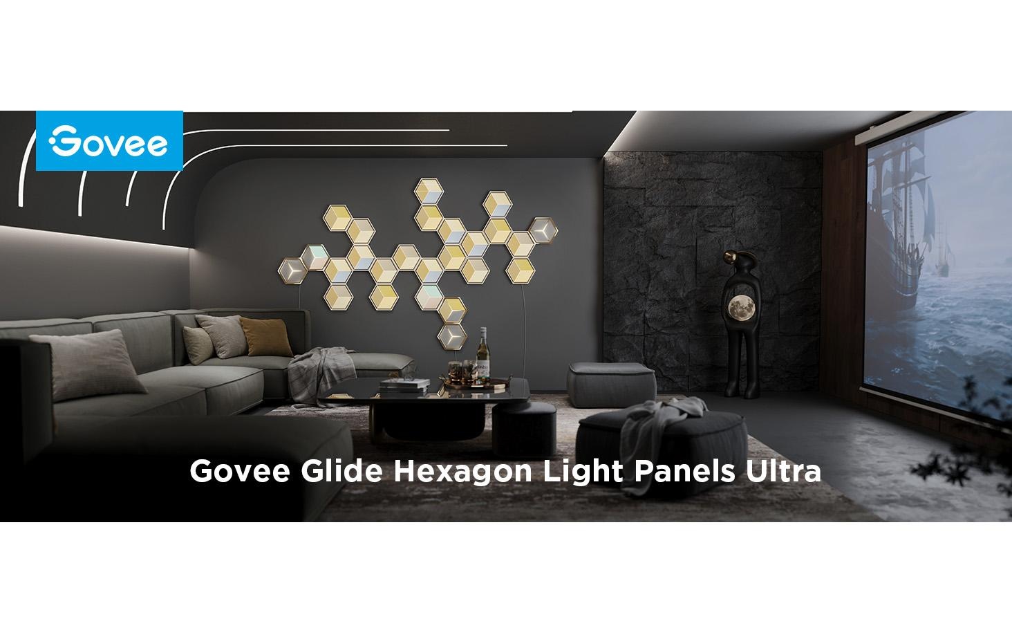Govee LED Wandleuchte »Govee Glide Hexa Ultra, 7er-Pack, RGBIC«