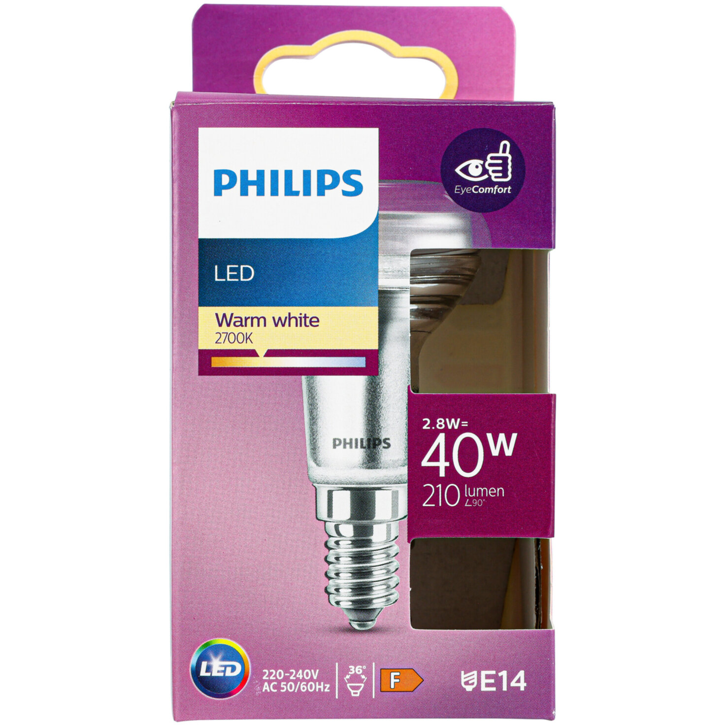 Philips LED-Reflektor E14 warmweiss 2.8 W