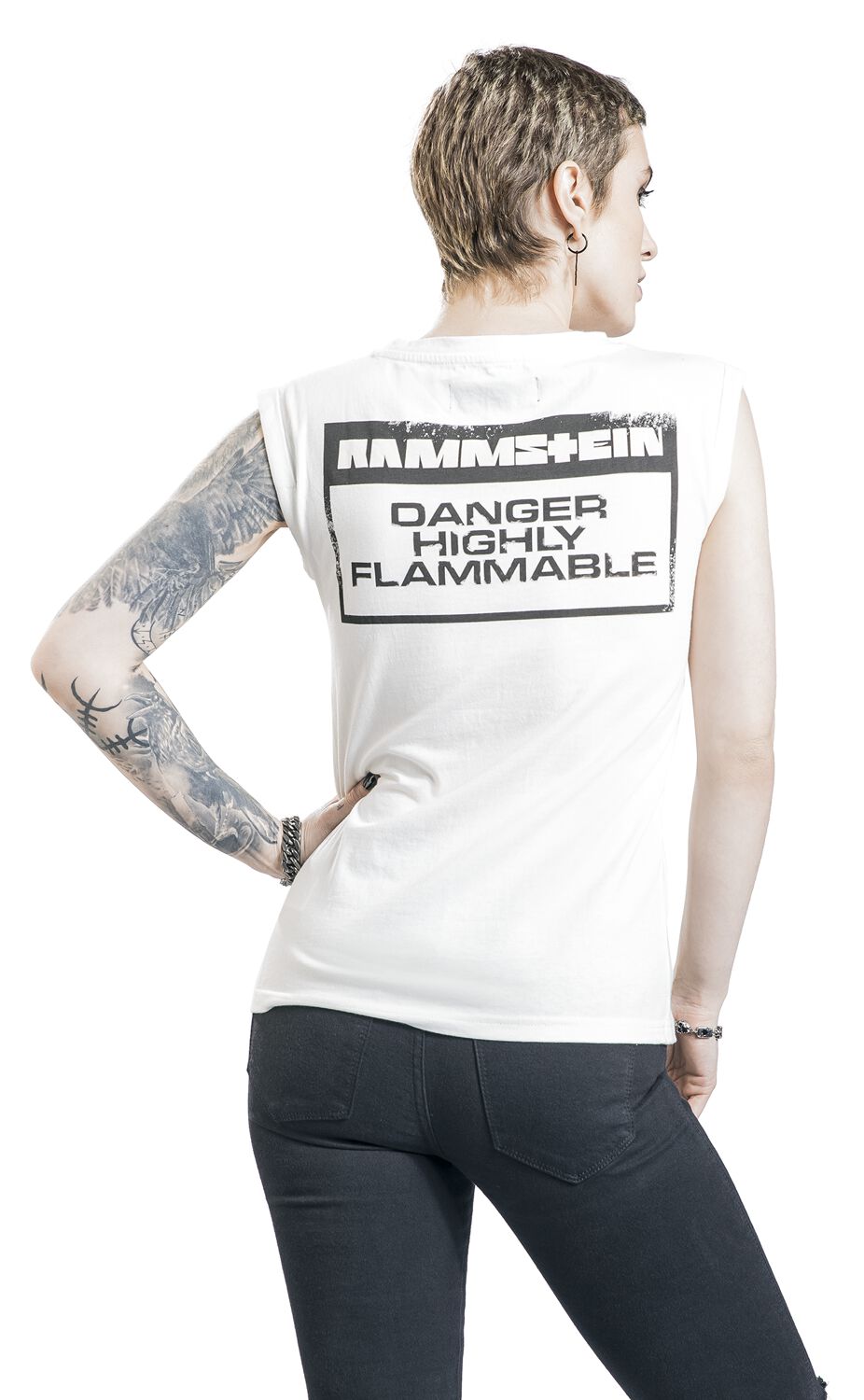 Flamme | Rammstein T-Shirt Manches courtes
