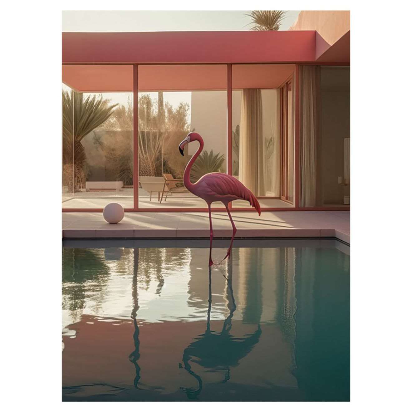 Hartman Affiche Urban Zoo 08  multicolore - 30x40 cm