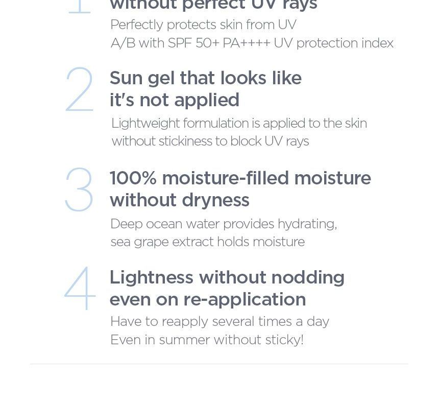 KLAVUU - UV-bescherming Fresh Sun Gel