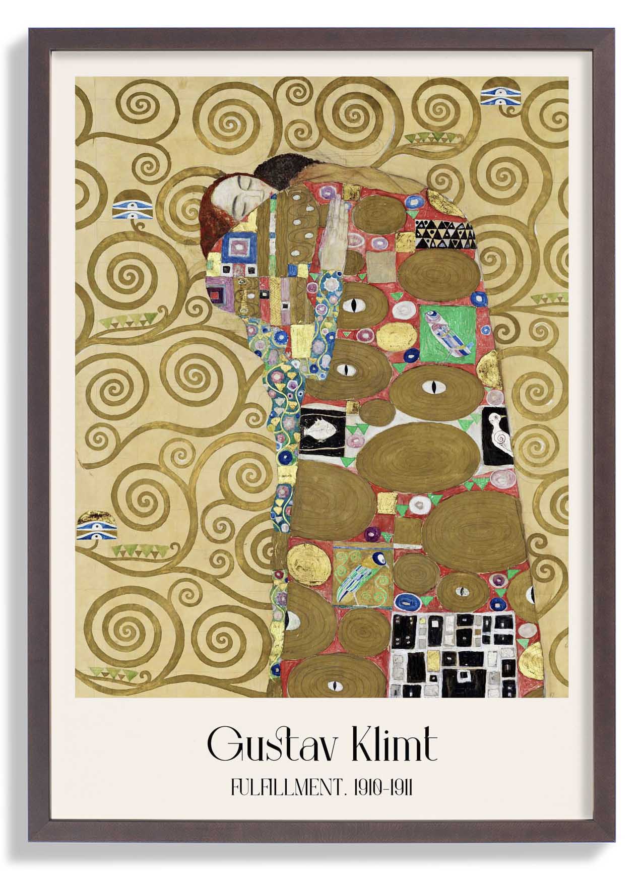 Die Erfüllung von Gustav Klimt