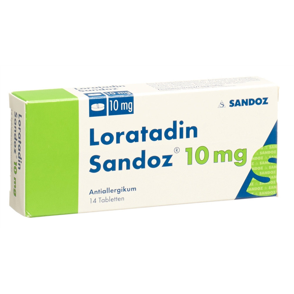 LORATADINE Sandoz Tabl 10 mg Blist 14 Stk