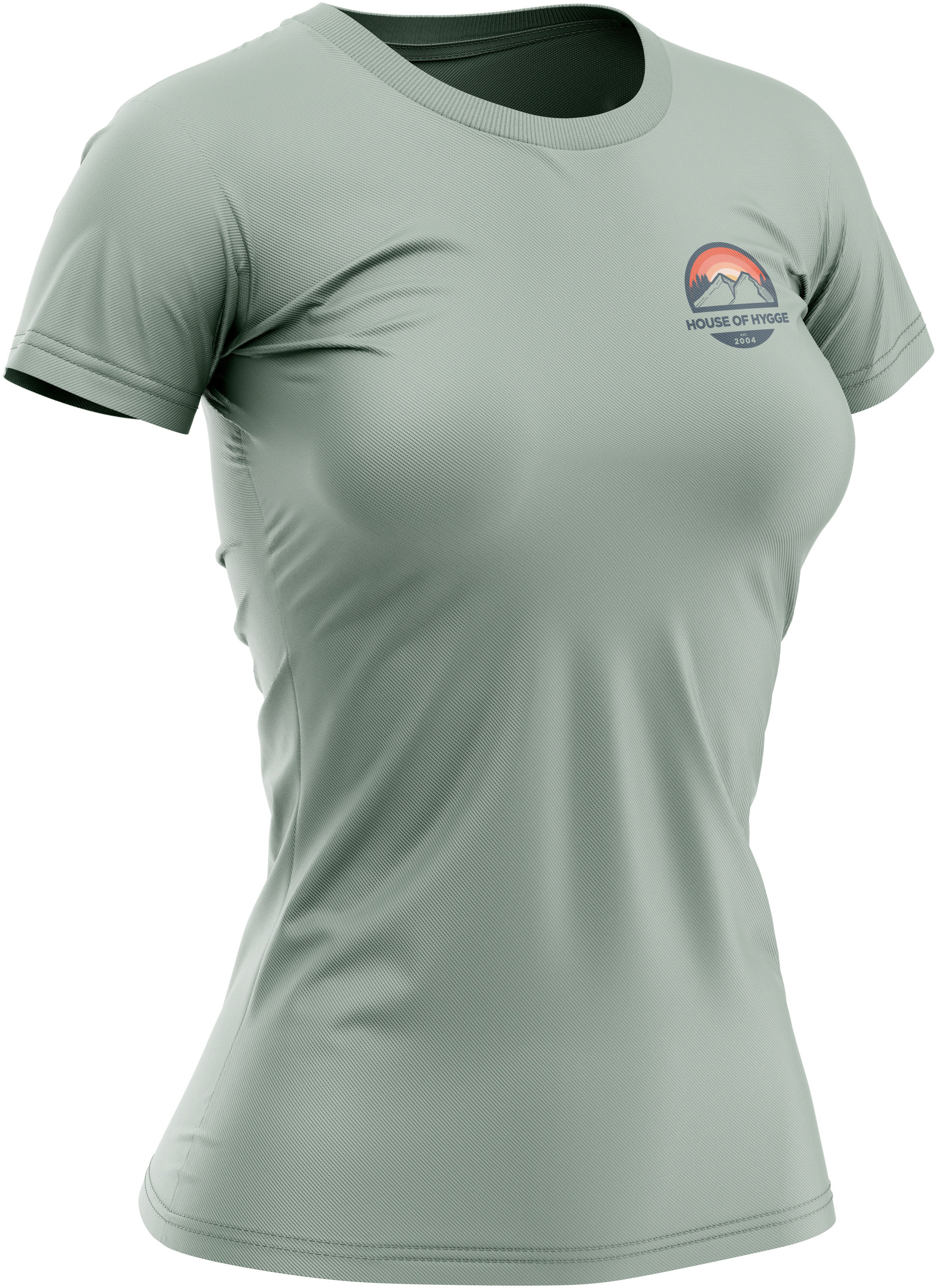 HyggeWool T-Shirt Dame 09/Lysegrønn