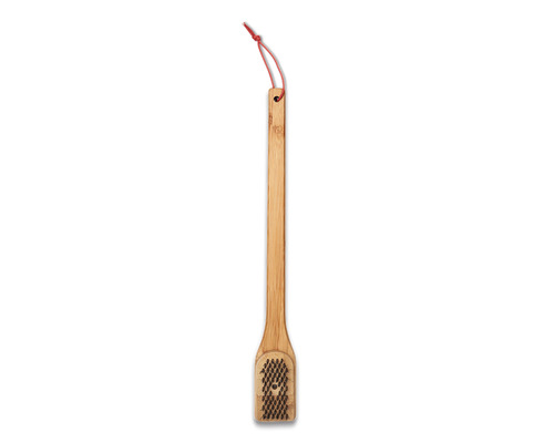 Weber grillborstel met bamboe handvat, 46 cm
