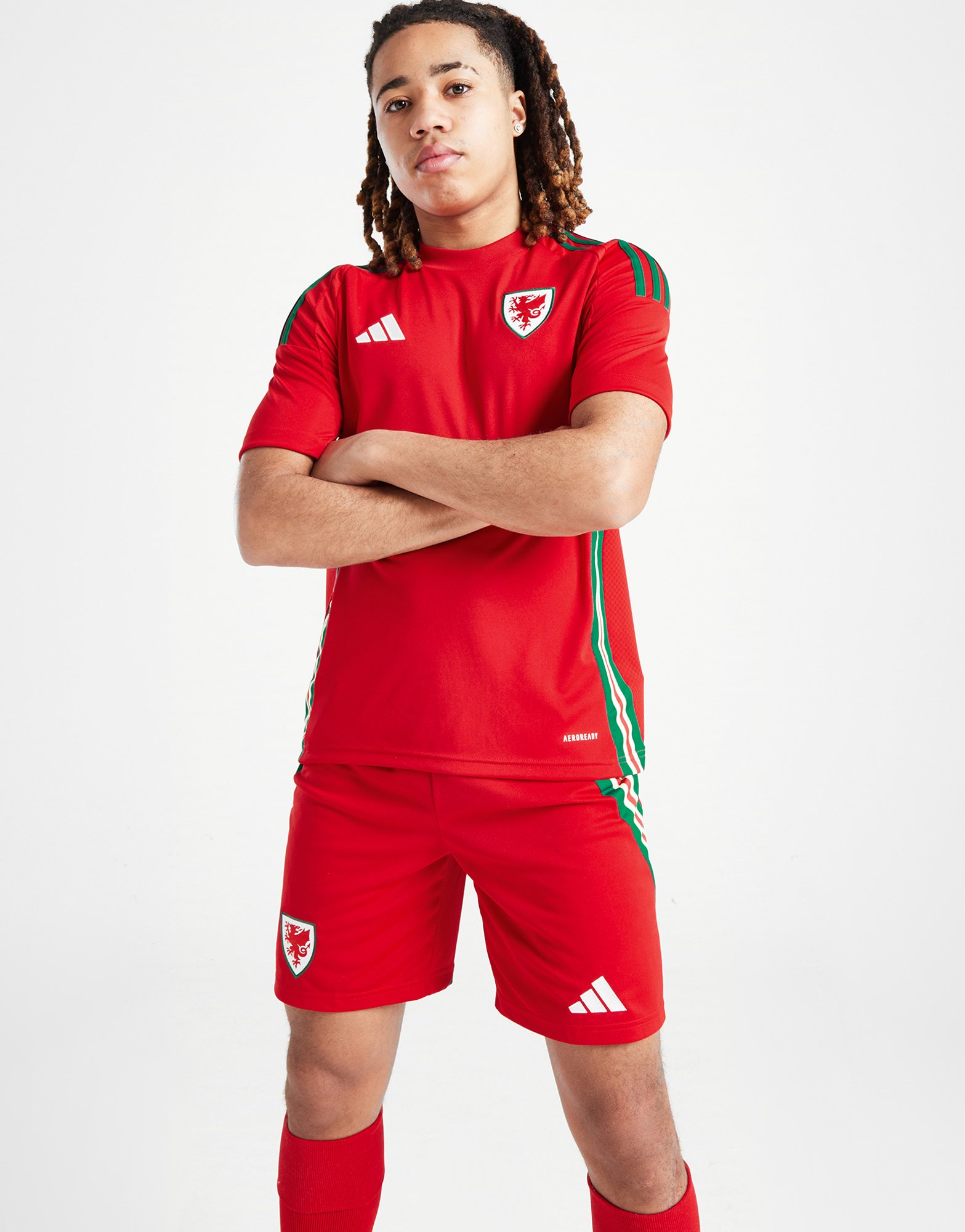 adidas Short Pays de Galles 2024 Junior