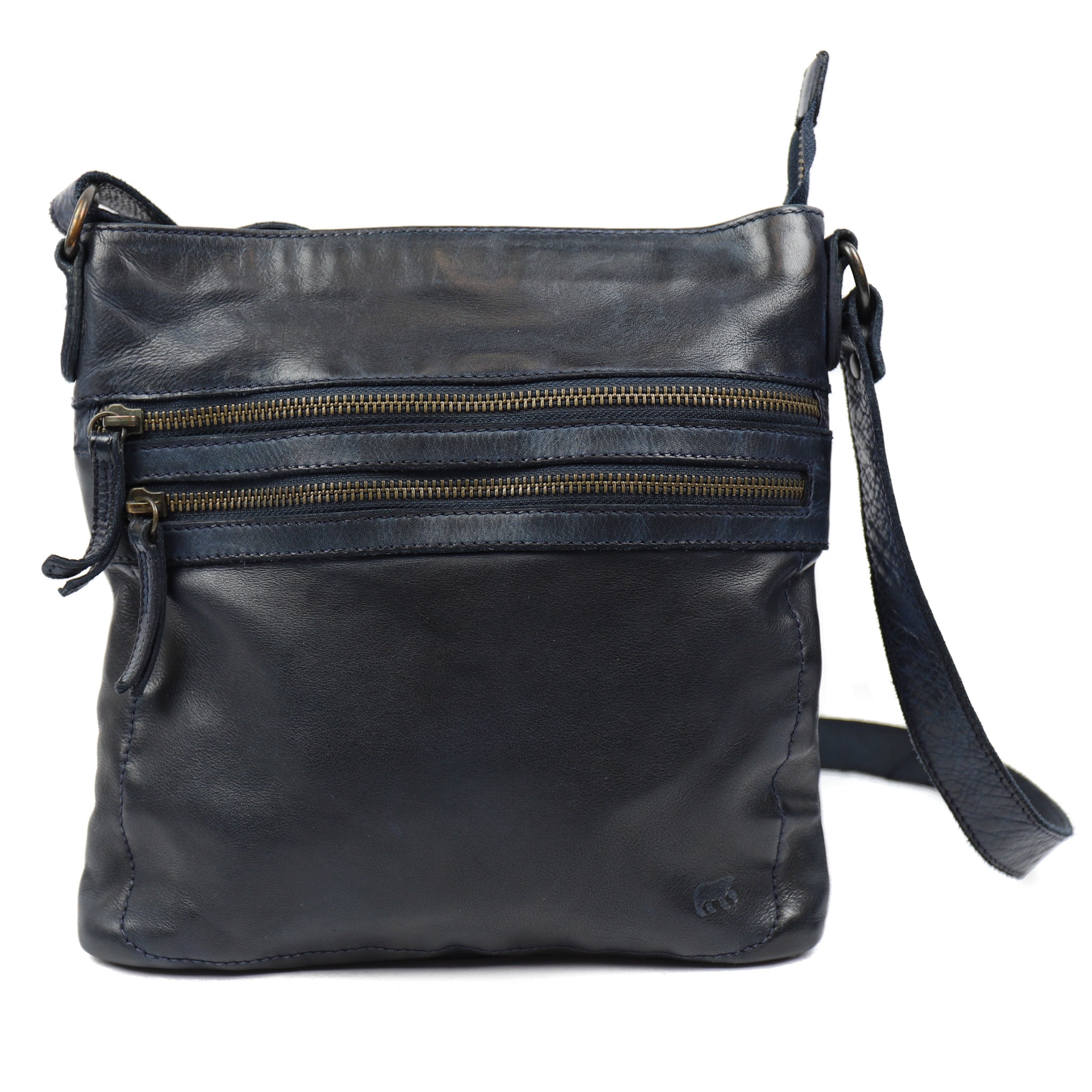 Schoudertasje 'Luna' blauw Donkerblauw