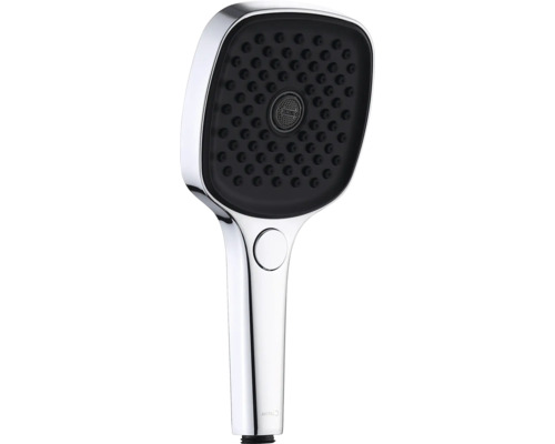 AVITAL ACEBO vierkante handdouche Ø 120 mm chroom / zwart