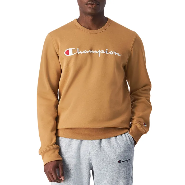 Champion Big Logo Fleece Crewneck Sweater Heren