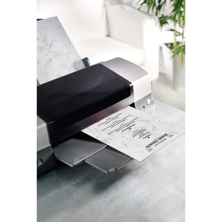 Sigel Marmorpapier Mamor grau A4 90g, 25 Blatt