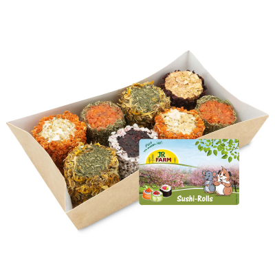 JR Farm Nagersnacks Sushi-Rolls 8St. 190g