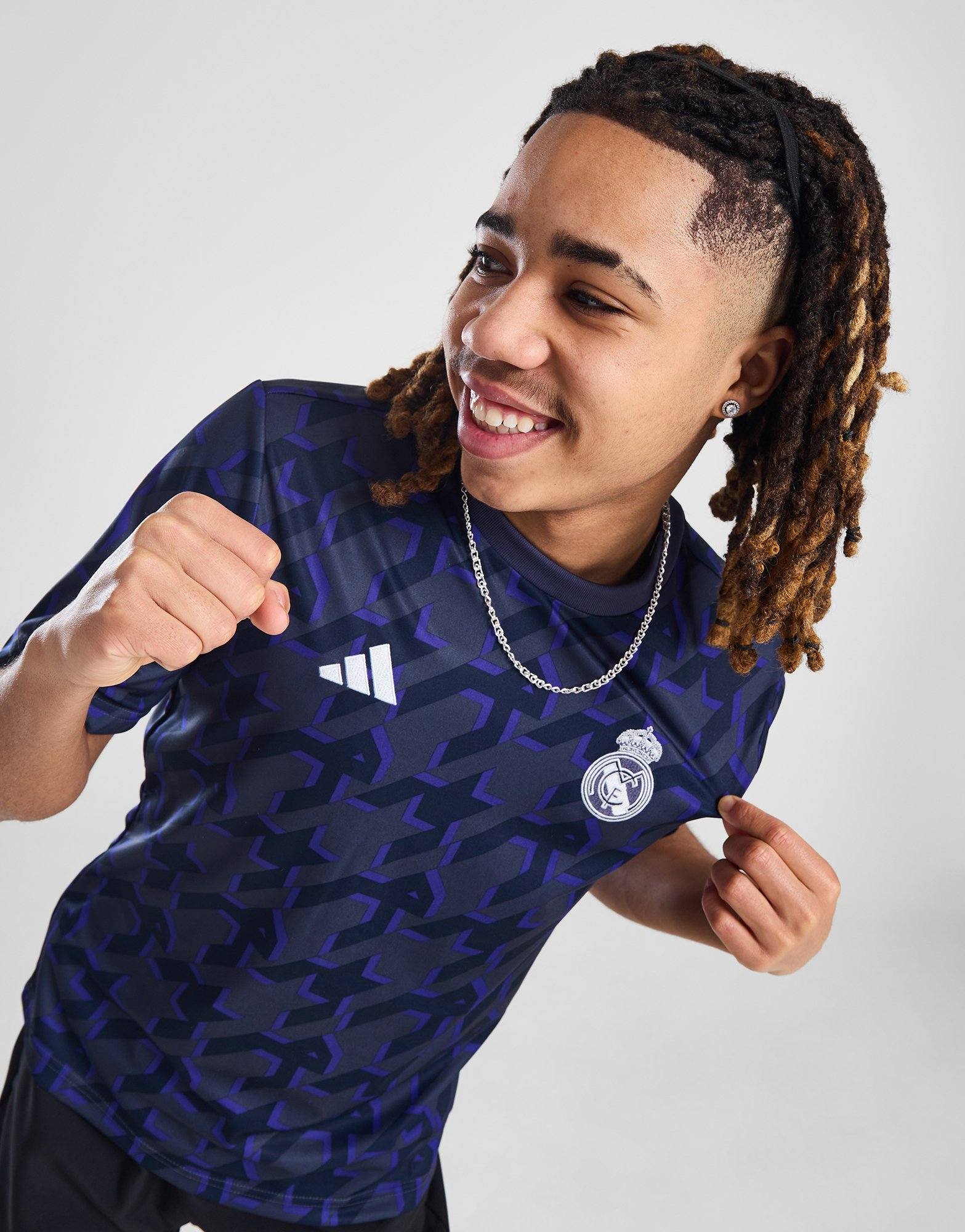 adidas Maillot d'échauffement Real Madrid Enfants