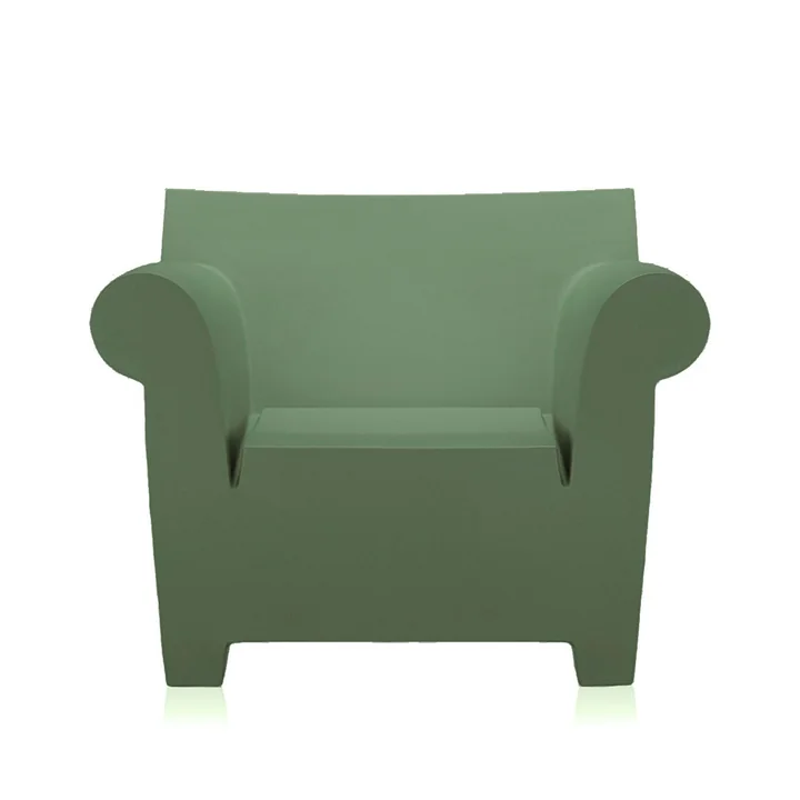 Kartell - Bubble Club Sessel, zinkweiss