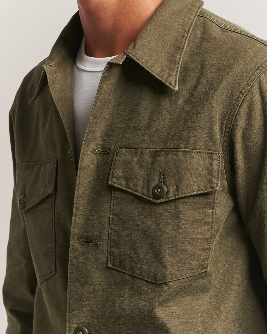 RRL Regiment Overshirt Olive