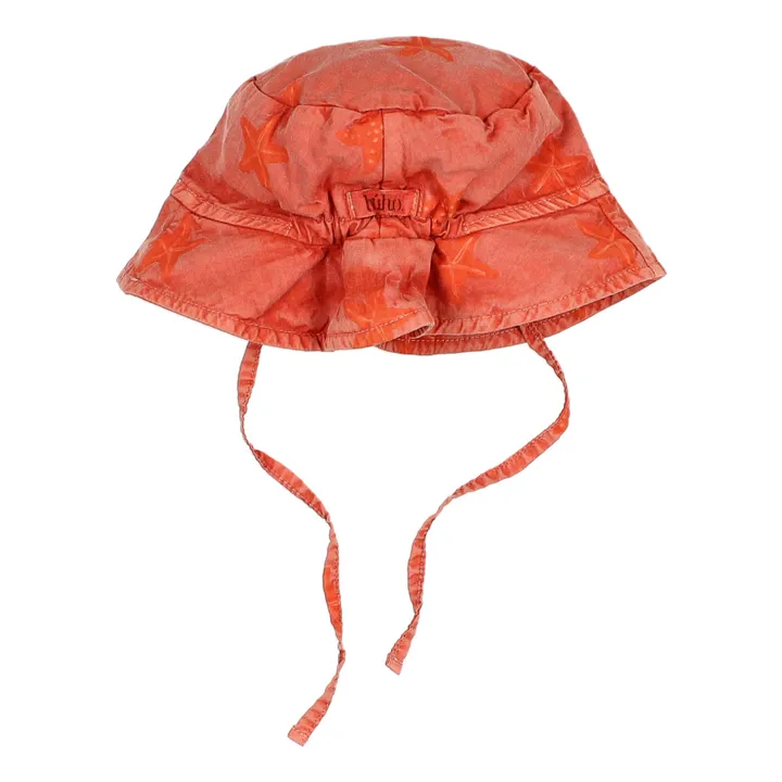 Búho Chapeau Coton Bio Starfish Bébé | Rouge