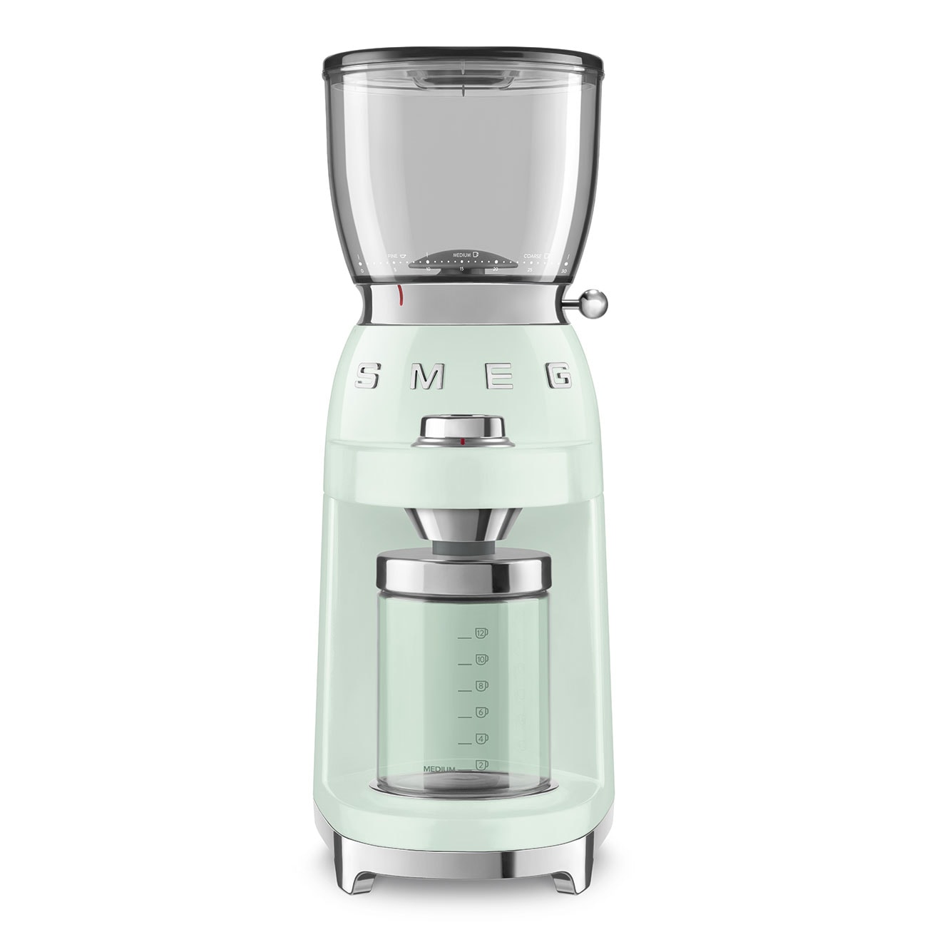 SMEG Kaffeemühle Pastellgrün 50's Style elektrisch