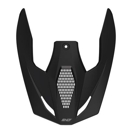 Visière Shot FURIOUS SOLID BLACK MATT - Noir