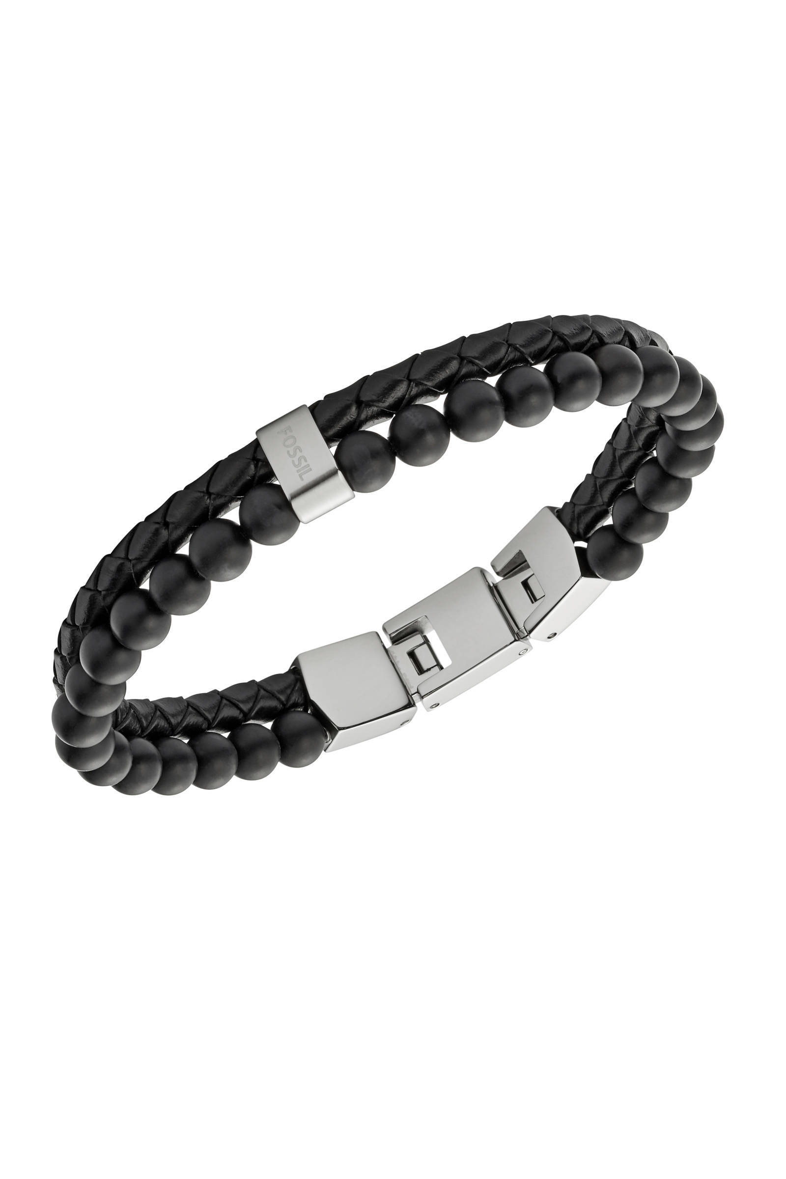 Fossil armband JF02763040 zwart