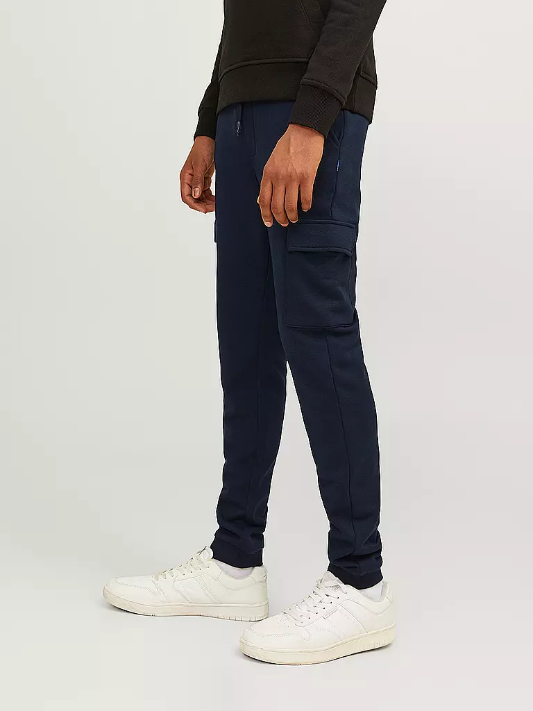 JACK & JONES Cargohose JPSTGORDON JJBRADLEY dunkelblau