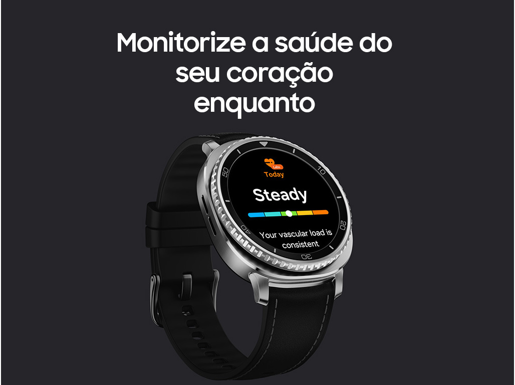 SMARTWATCH SAMSUNG WATCH8 CLASSIC BLUETOOTH 46MM PRETO