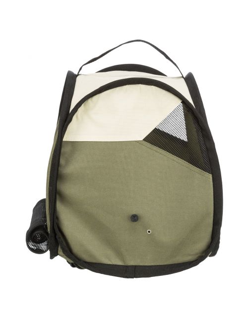 Trixie Vervoerstas - Vogeltransporttas - 27x32x27 cm Olijfgroen Beige