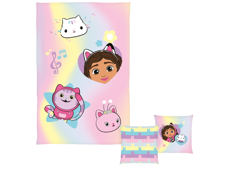Plaid met kussen