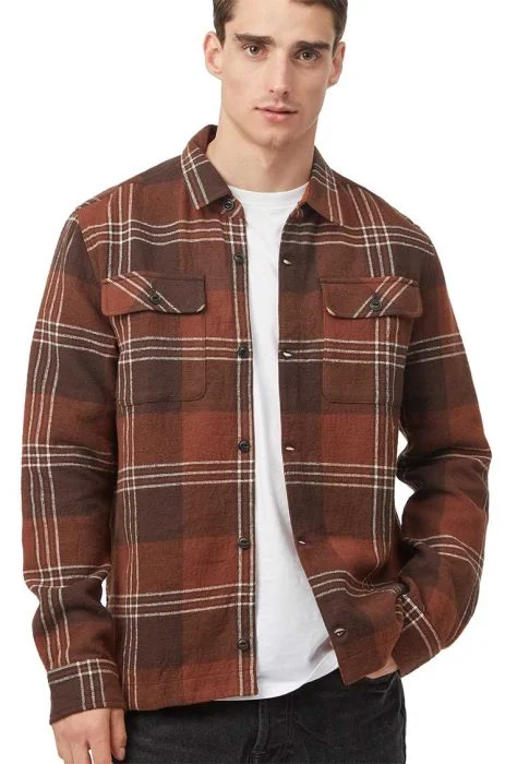 Heavy Weight Flannel Shirt Men herreskjorte