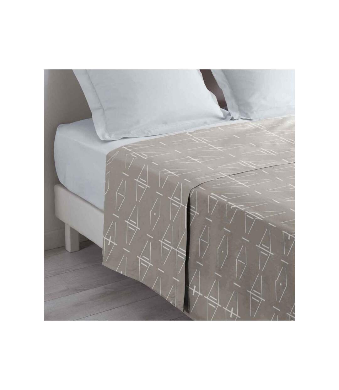 Drap Plat en Coton Aristide 240x300cm Naturel