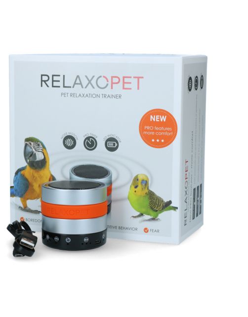 Relaxopet Pro Bird - Anti stresssysteem - 6.2x5.5 cm Metallic