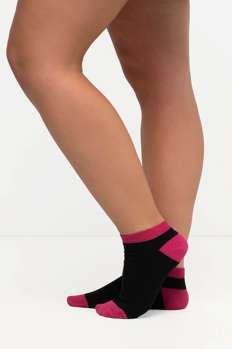 7er-Pack Sneakersocken, Kontrast