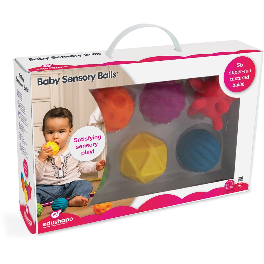Edushape Baby Sensorikbälle - 6 Stück