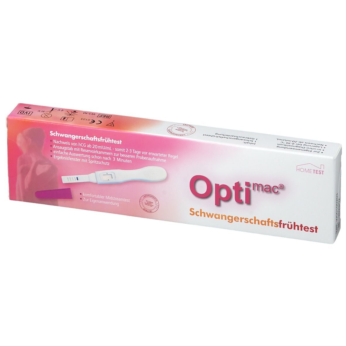 Optimac® Schwangerschaftsfrühtest