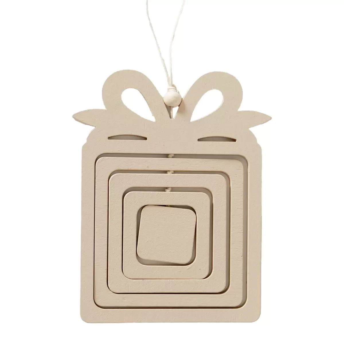 Dekoanhänger Geschenk Leonita beige,braun,grau,hellgrün