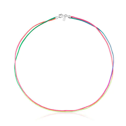 Colar duplo de nylon TOUS Pride