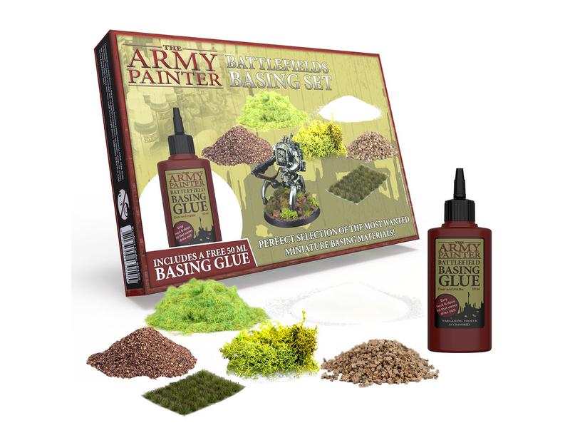 The Army Painter Basing Battlefields Basing Set All-In-One Set für den Einstieg ins Basing