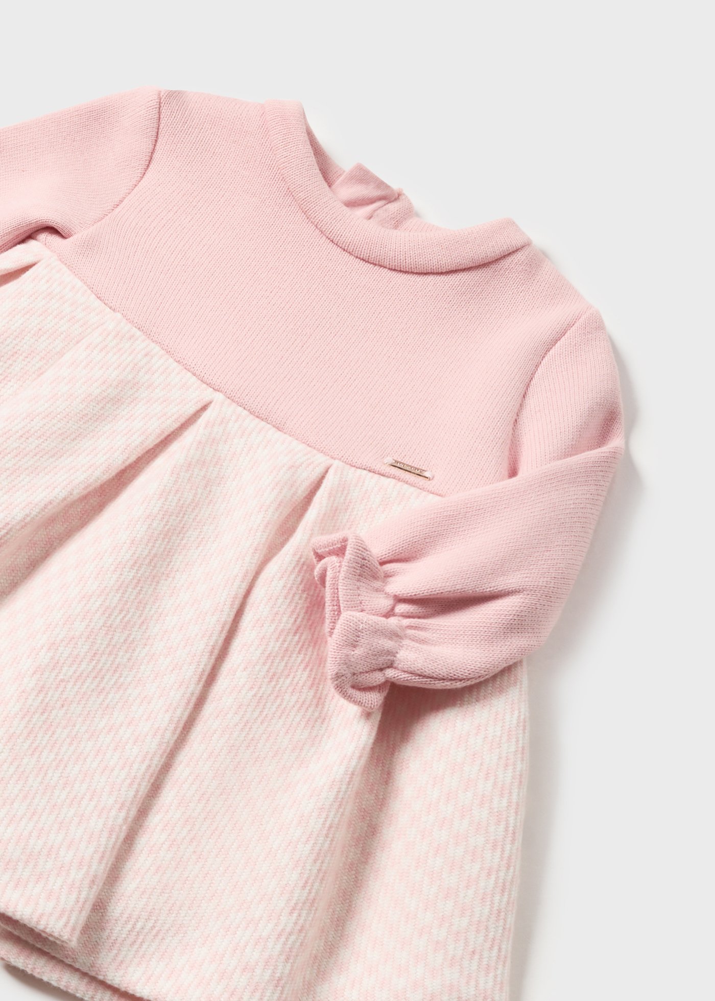 Vestido combinando com faixa de cabelo para recém-nascido