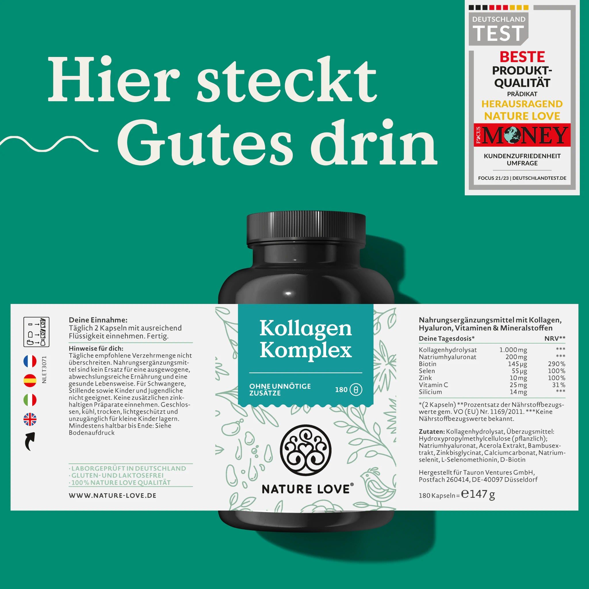 NATURE LOVE® Kollagen Komplex