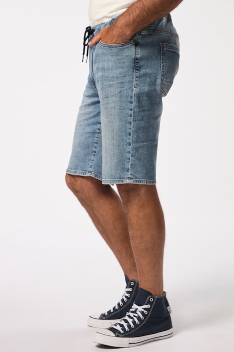JP1880 Jeansbermuda, Lightweight, Schlupfbund, Modern Straight Fit, bis 8 XL