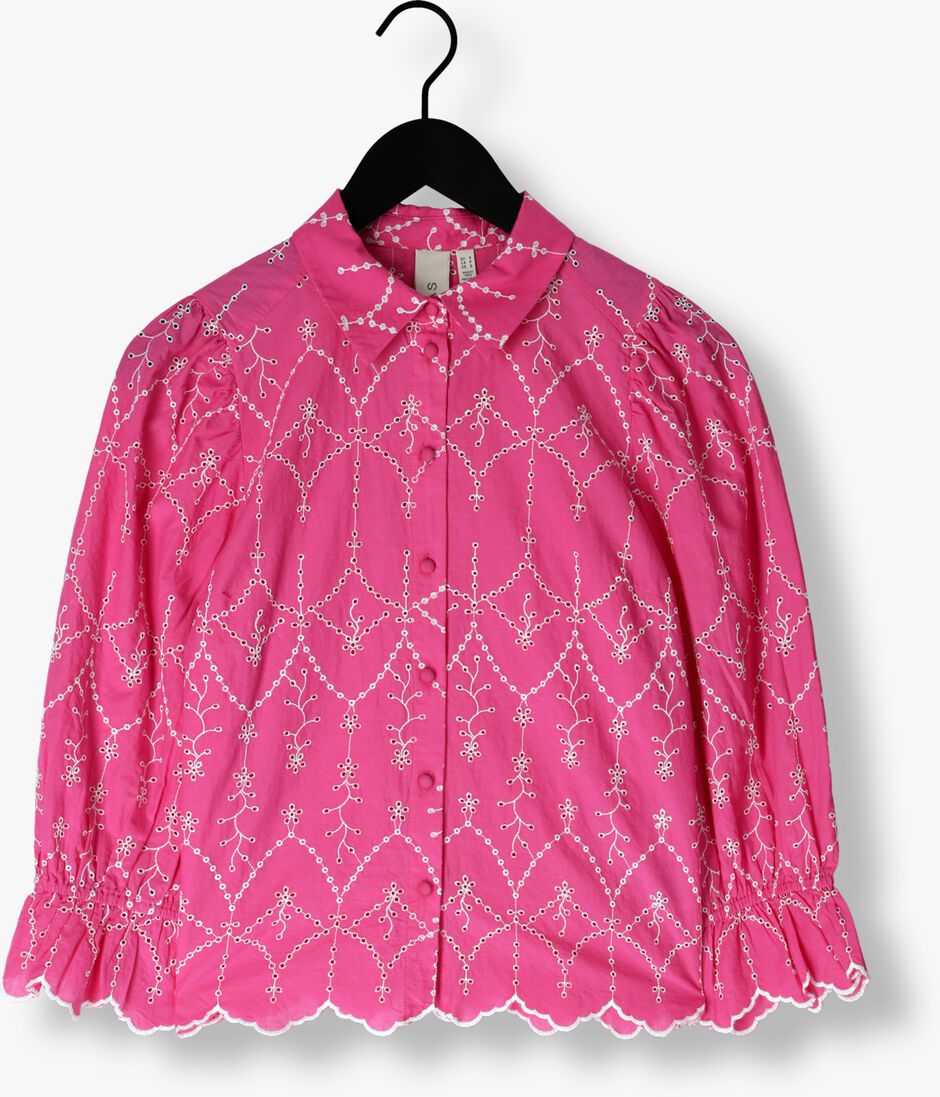 Y.A.S. roze y.a.s. blouse yasmalura 3/4 shirt