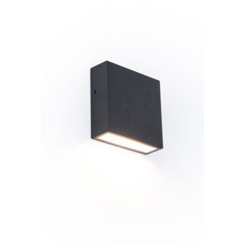 Lutec buitenlamp Gemini XF zwart