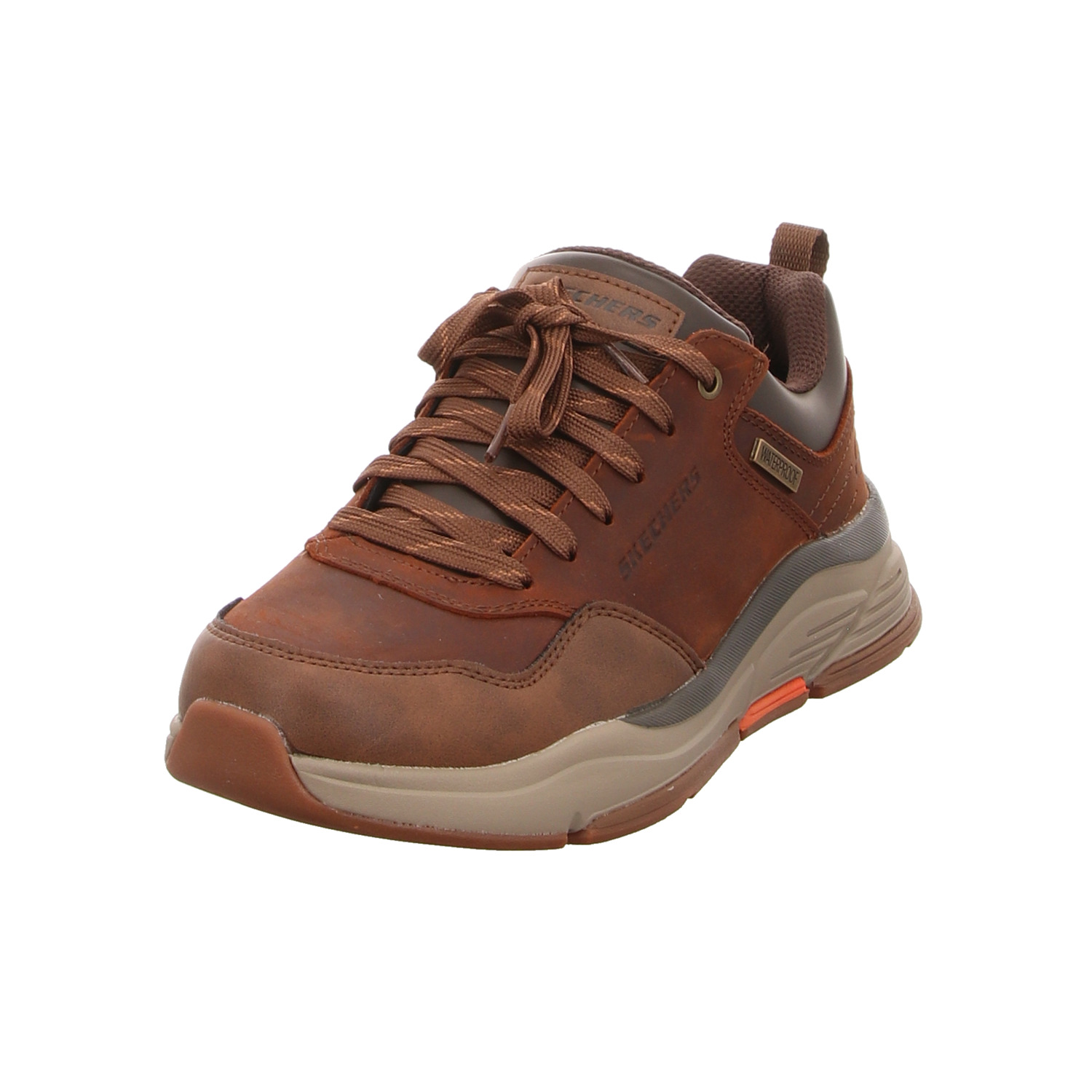 Skechers Schnürhalbschuh braun