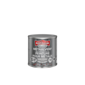 Rust-Oleum metaalverf gloss RAL9006 250 ml